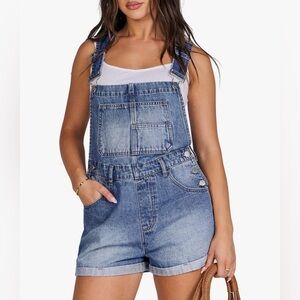 NWT - Anrabess - Women's Denim Overalls